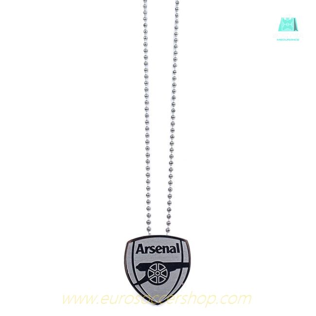 Arsenal FC Stainless Steel Large Pendant & Chain