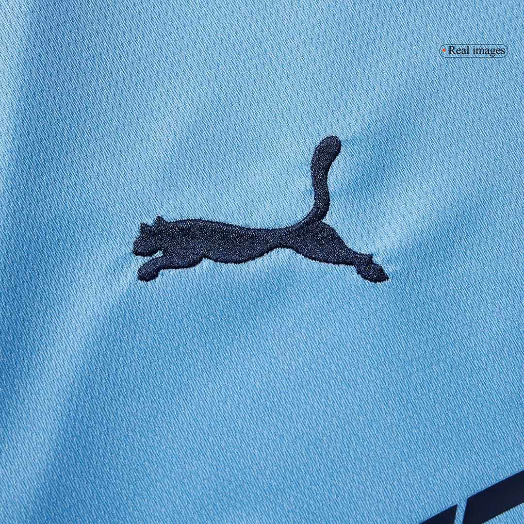 Manchester City Home Long Sleeve Soccer Jersey 2025/26