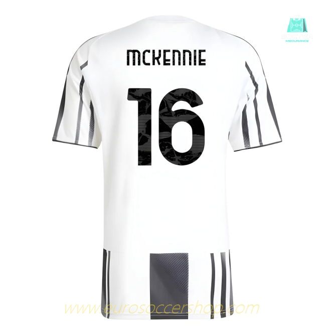 2025-2026 Juventus Home Shirt (McKennie 16)