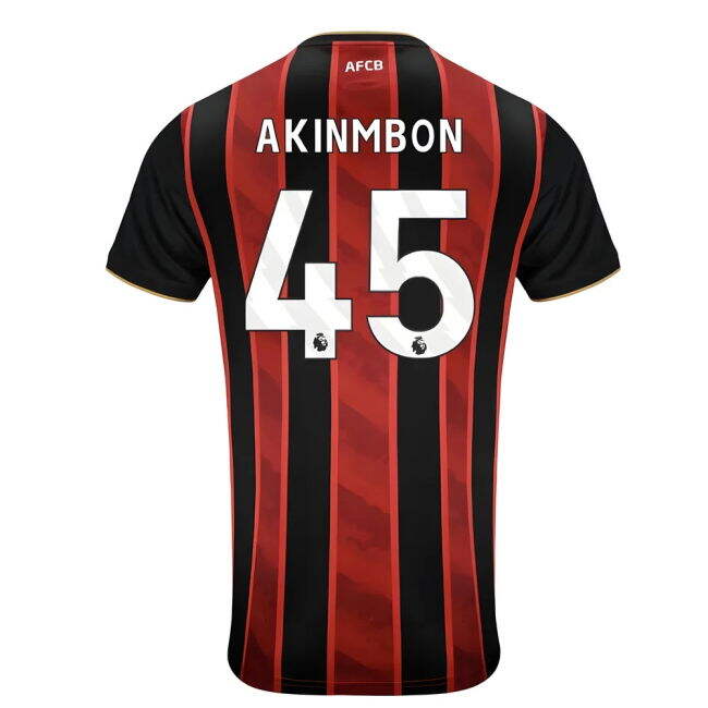 Ultra Comfort Bournemouth Bournemouth Home Shirt Akinmbon #45 Mode...