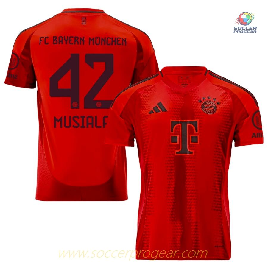 Bayern Munich Home Team Jersey 2024/25 Collection Musiala