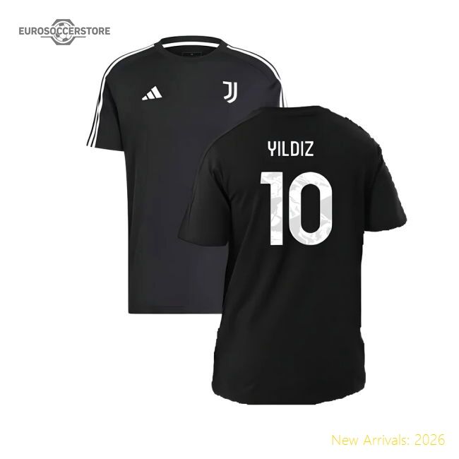 Juventus Yildiz Authentic Jersey Italian Football Performance Fabric