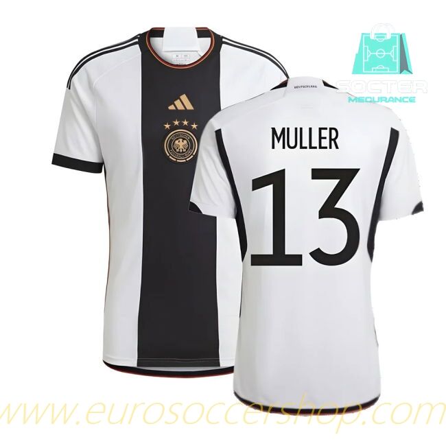 Match Quality 2022-2023 German National Team Home Football Shirt (MULLER 13)