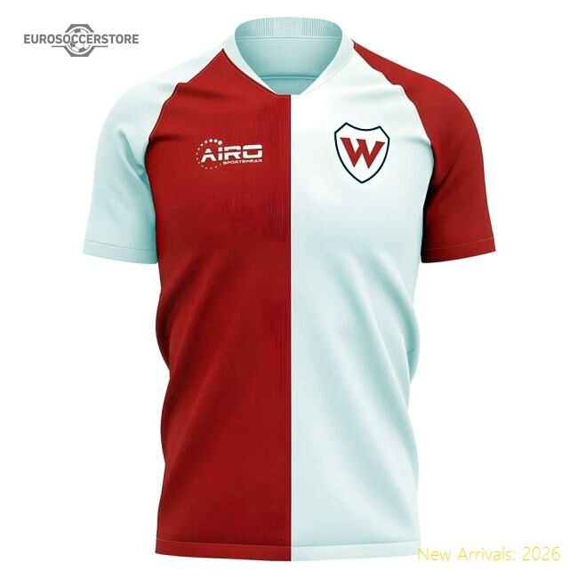 Official 2025-2026 Woking Home Concept Football Shirt - Womens