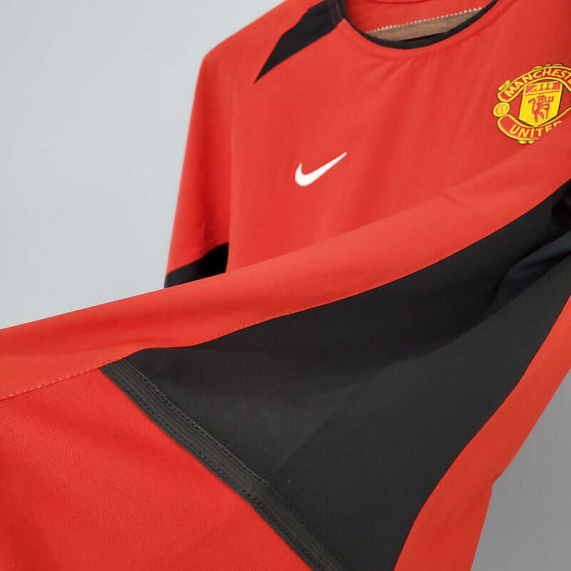 2002-2004 Man United Home long sleeve retro shirt