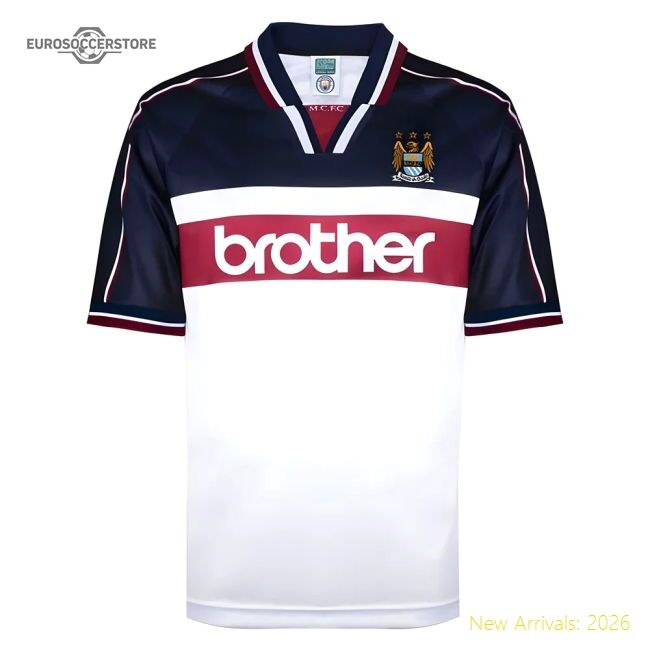 Official Manchester City 1998 Away Shirt - Premium Quality Football