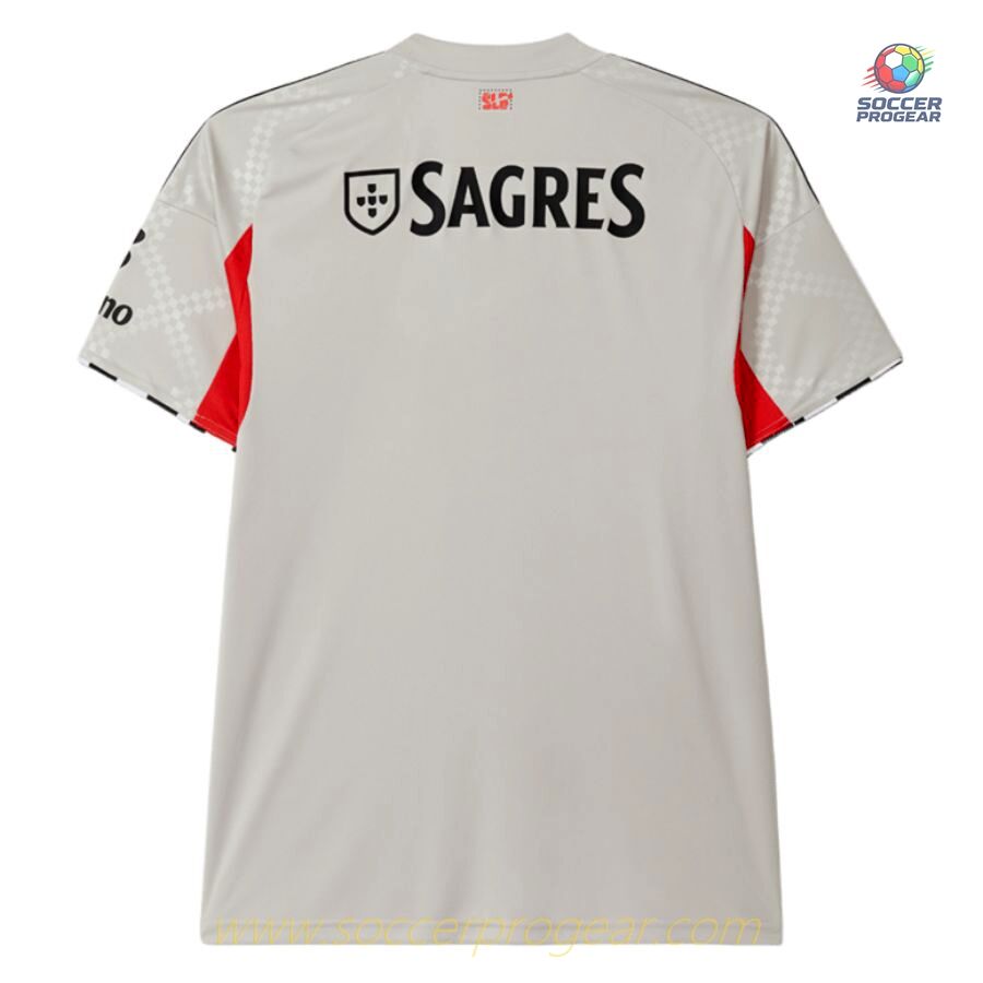 Benfica Away Soccer Football Shirt 2025-2026 Season