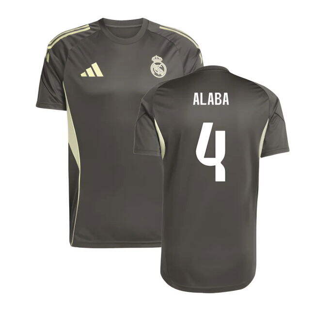 2025-2026 Real Madrid Jersey (Utility Grey) | Moisture Wicking