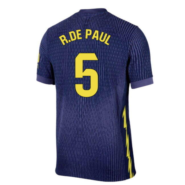 2025-2026 Atletico Madrid Authentic Away Shirt (R.De Paul 5)