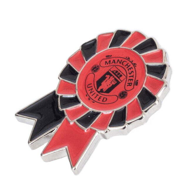 Manchester United FC Rosette Badge - premium