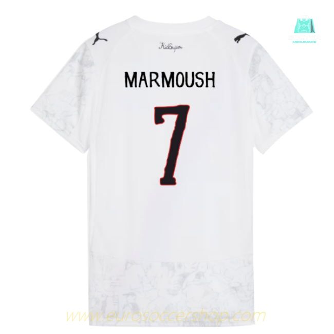 2025-2026 KIDSUPER x Manchester City CWC Shirt (White) - Womens (Marmoush 7)