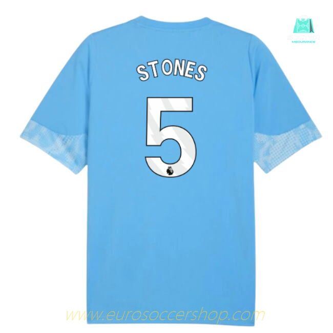 2025-2026 Man City Training Jersey (Light Blue) (Stones 5)