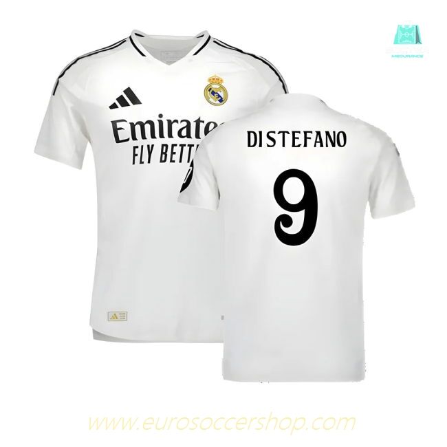 2024-2025 Real Madrid Authentic Home Shirt (Di Stefano 9)