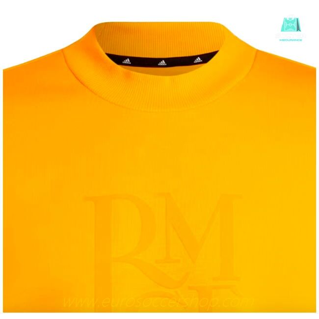 2024-2025 Real Madrid Seasonal Double Knit Crew (Orange)