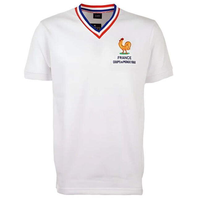 Fan Quality France Home Replica Jersey (Adults) (France 1966) (1)