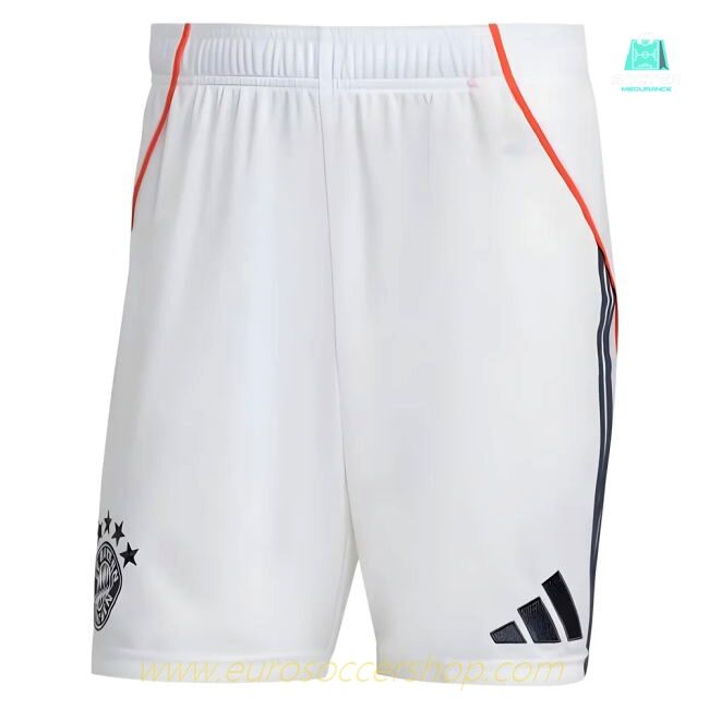 2025-2026 Bayern Munich Away Shorts (White)