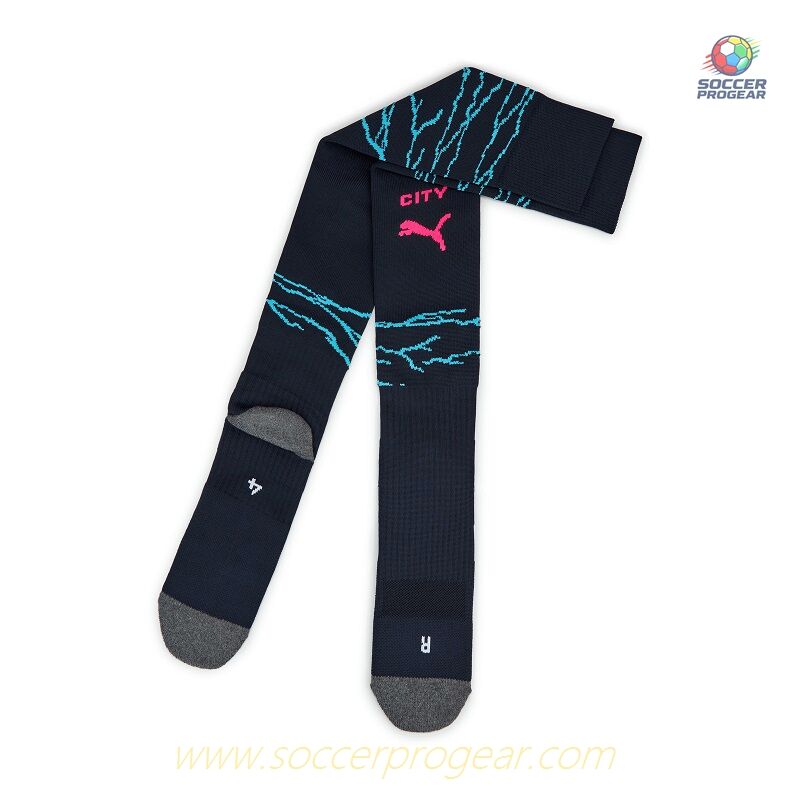 Manchester City Third Child Kit Shirt 2023 2024 E.Haaland