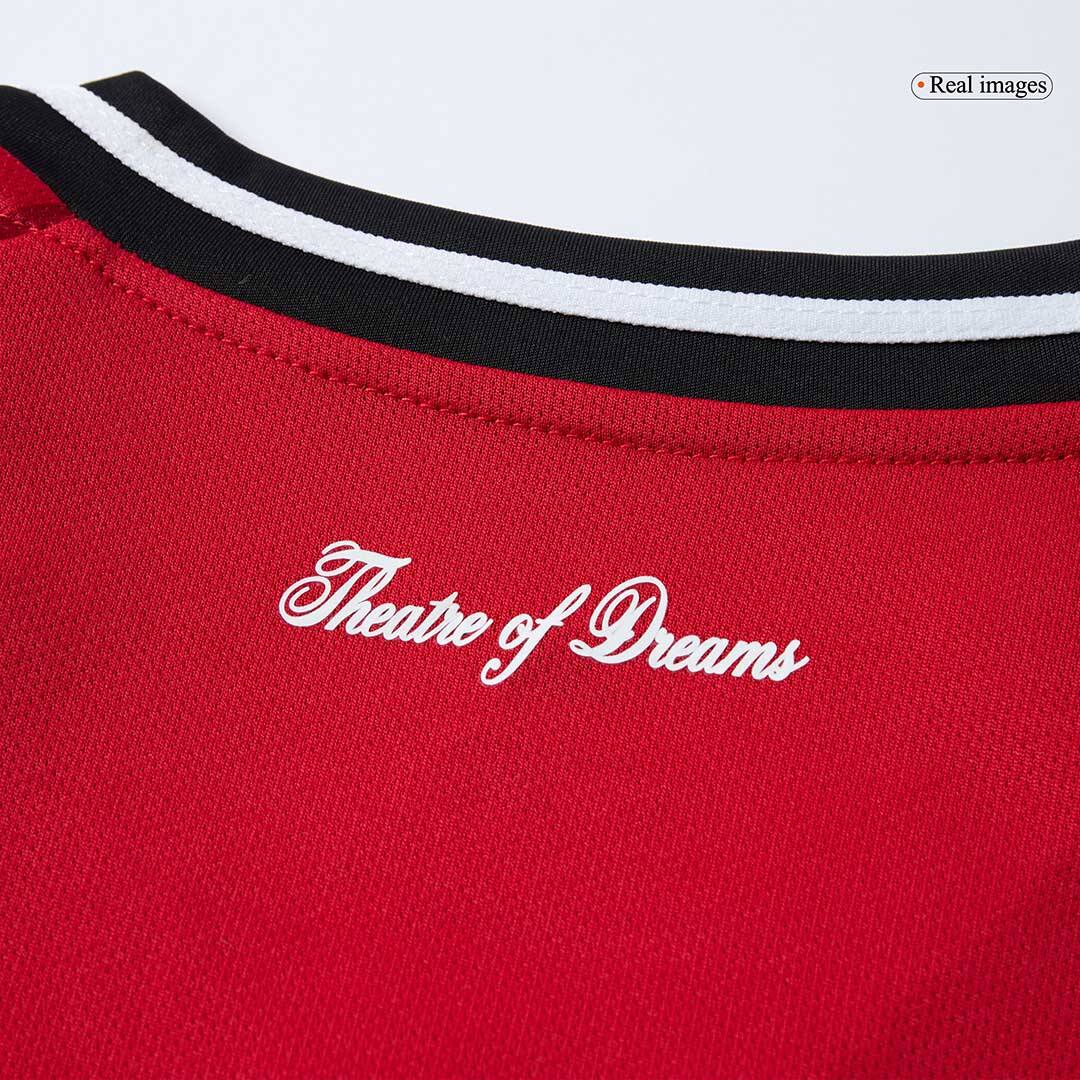 Manchester United Home Long Sleeve Soccer Jersey 2025/26