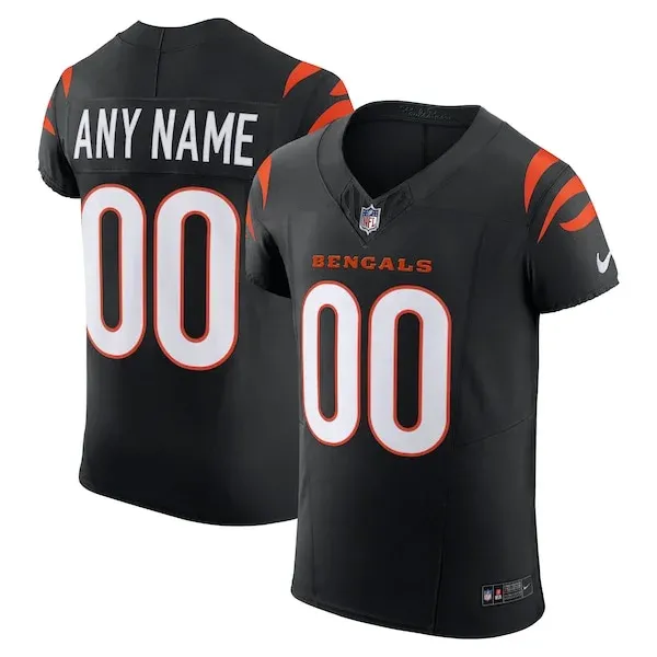 None Cincinnati Bengals Elite Jersey - Black | NFL Player Jersey