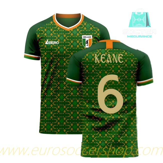 2025/26 Campaign Ireland Home Football Shirt Concept (KEANE 6)