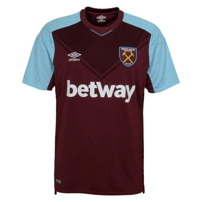 Modern 2017-2018 West Ham Home Shirt (Your Name) for Match Day