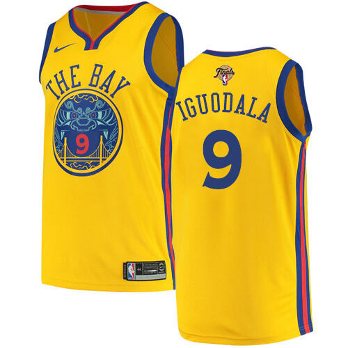 Golden State Warriors Andre Elite Collection Replica Jersey #9