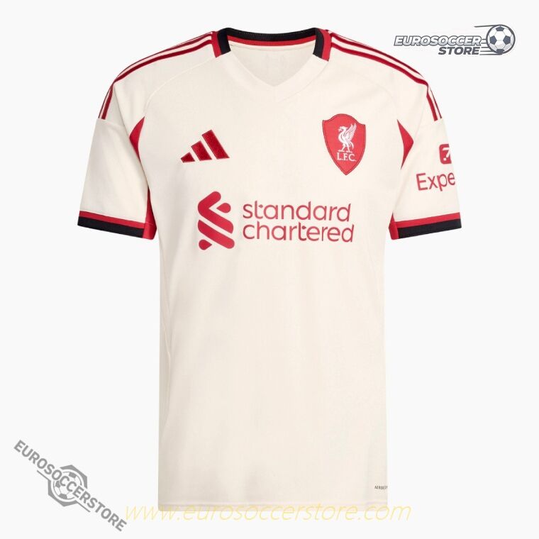 Away Football Jersey for Liverpool FC During the 25-26 Season