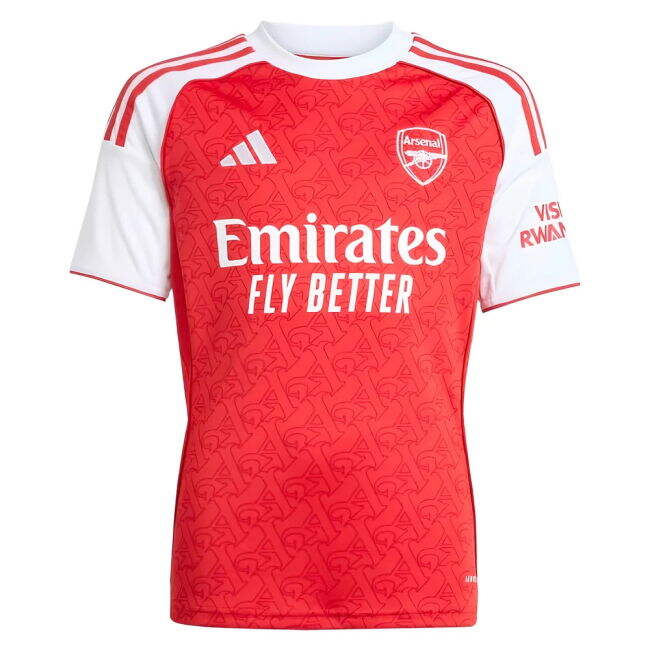 2025-20 Arsenal Home Soccer Jersey Zinchenko (35) L M S Kids