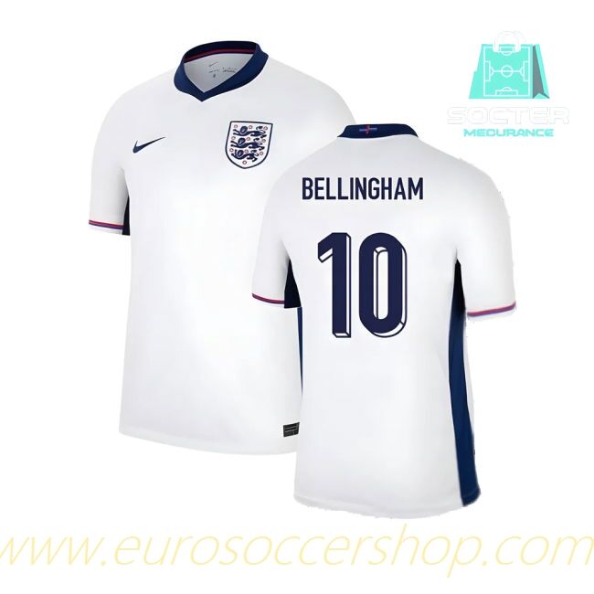 2024-2025 Season England National Team Home Kit (Bellingham 10)