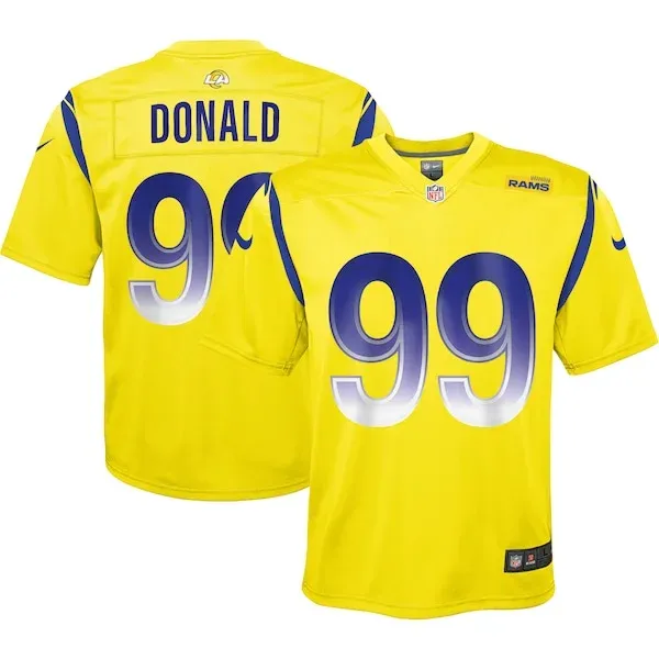 Los Angeles Rams Aaron Donald Game Jersey - Gold | NFL Player Jersey