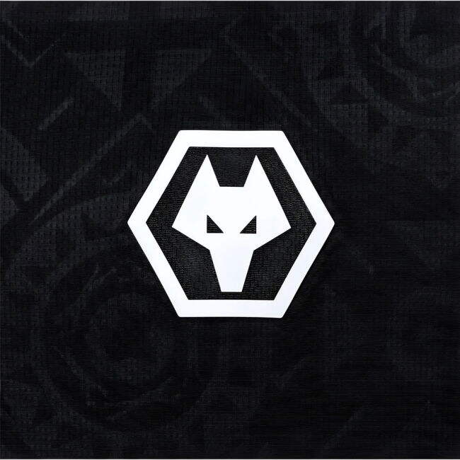 2025-2026 Wolves Goalkeeper Home Shirt (Black) - Kids