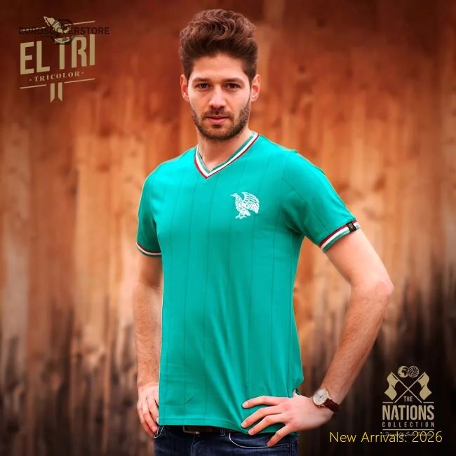 First-class Vintage Aztec Warriors El Tri Soccer Jersey