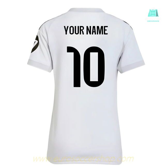 2025-2026 Real Madrid Home Shirt (Womens) (Your Name)