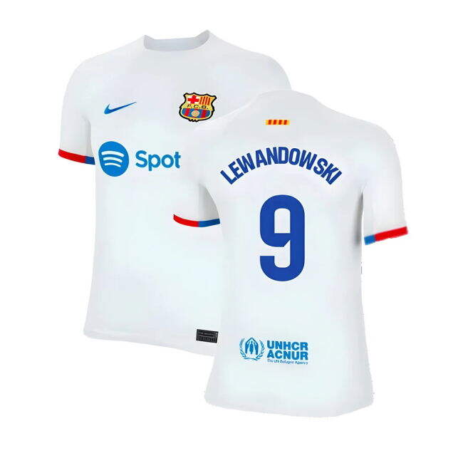 Barcelona 2023-2024 Away Soccer Jersey | Authentic | Performance