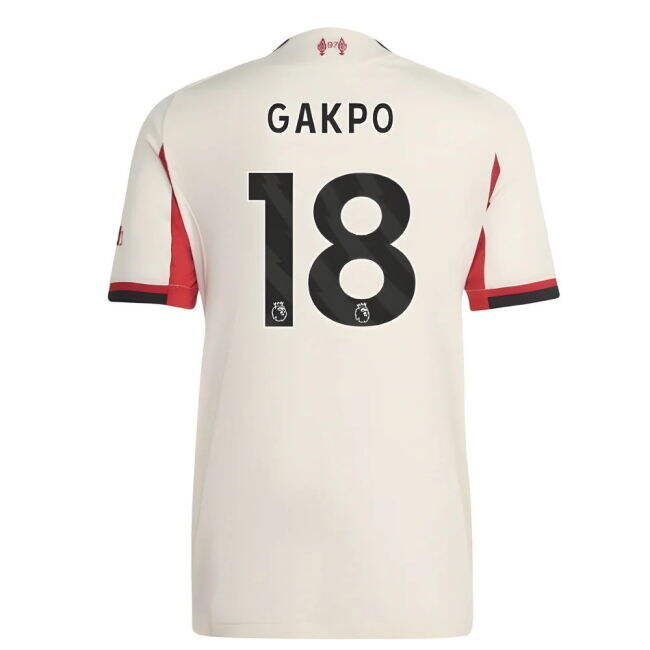 2025-2026 Liverpool Away High-Quality Official Shirt Rare Gakpo 1#558