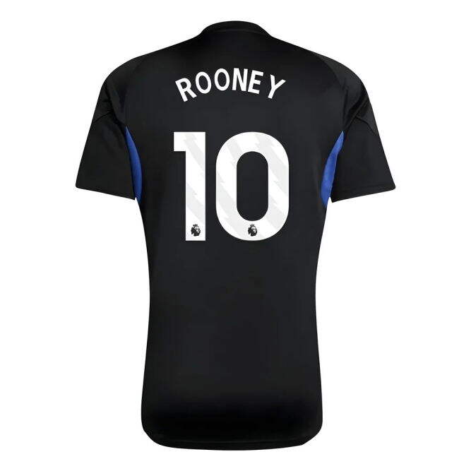 2025-2026 Man Utd EU Training Jersey (Black) - Kids (Rooney 10)
