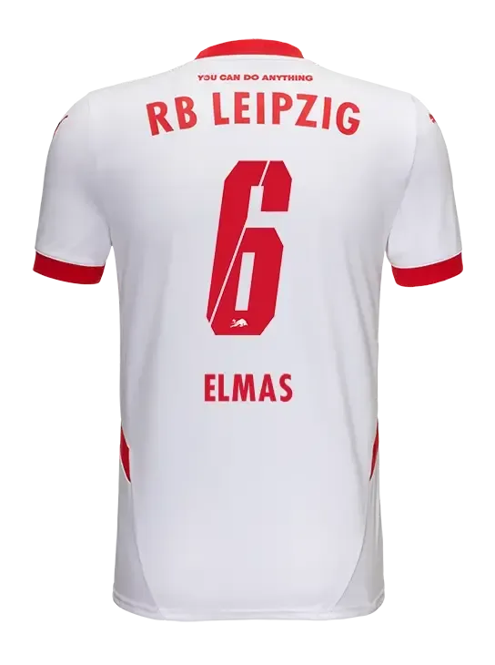 RB Leipzig 24-25 Home Version ELMAS Number 6 Football Jersey