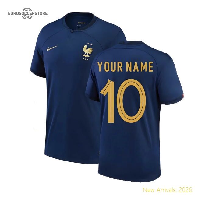 France 2022-2023 Home Jersey - Official Breathable Mobility