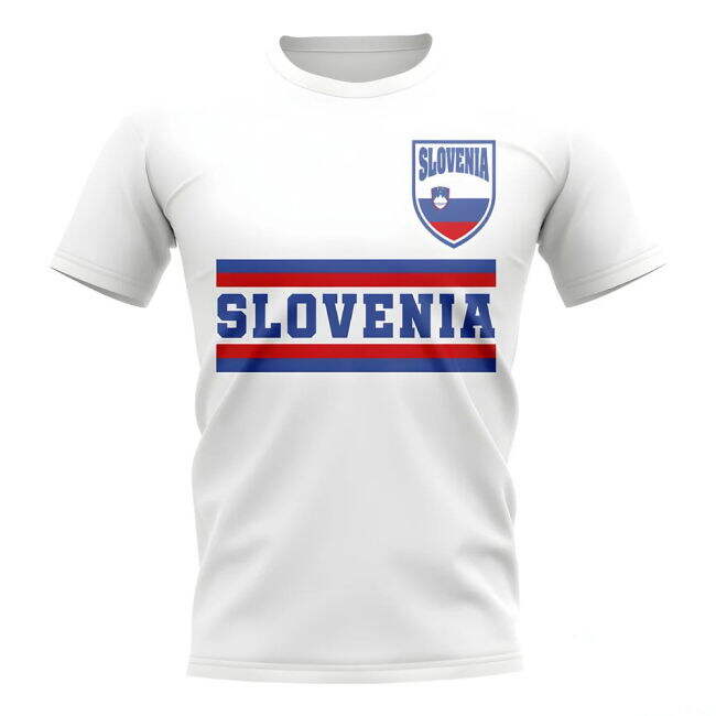 Slovenia Core Football Country T-Shirt (White)