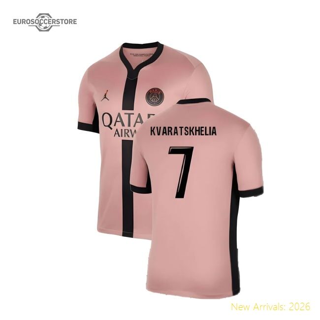 Premium Match-Day 2024-2025 Psg Third Shirt (Kvaratskhelia 7)
