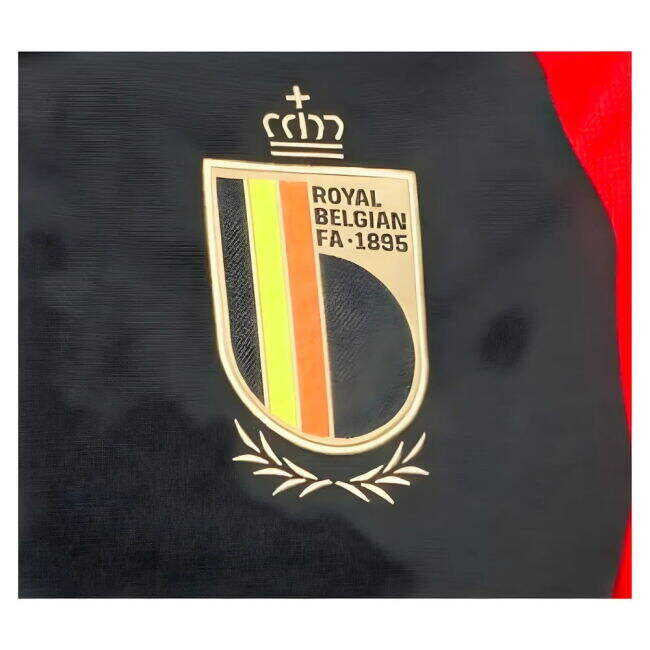 2024-2025 Belgium Polo Shirt (Black)