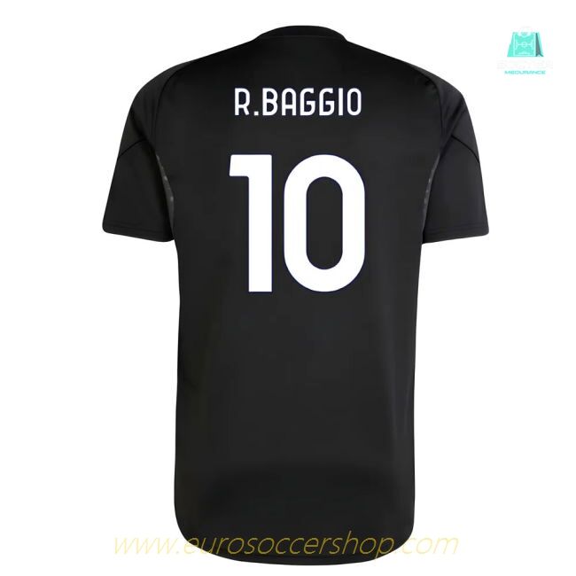 2025-2026 Juventus Training Shirt (Black) (R.Baggio 10)