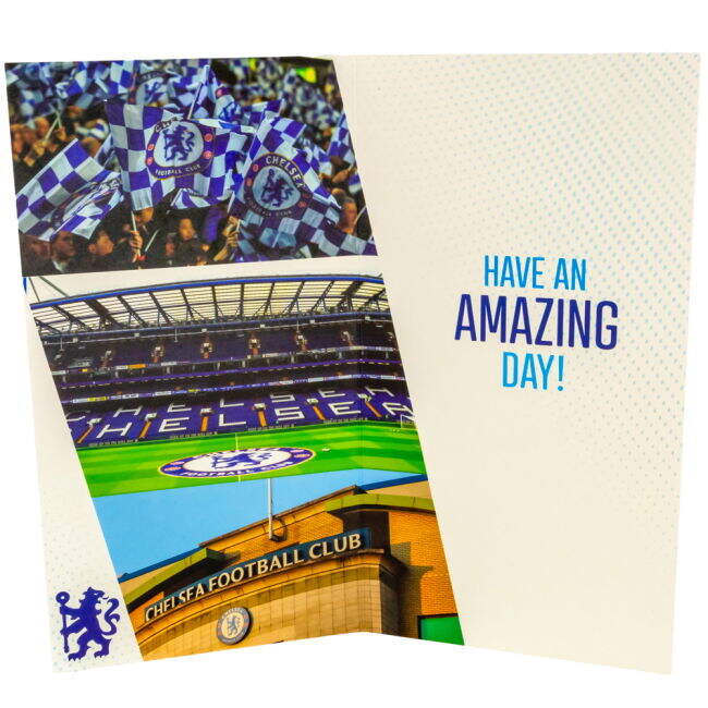 Chelsea FC Personalised Birthday Card (Limited Edition)