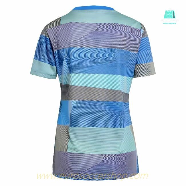 2025-2026 Real Madrid Pre-Match Shirt (Bluebird) - Womens
