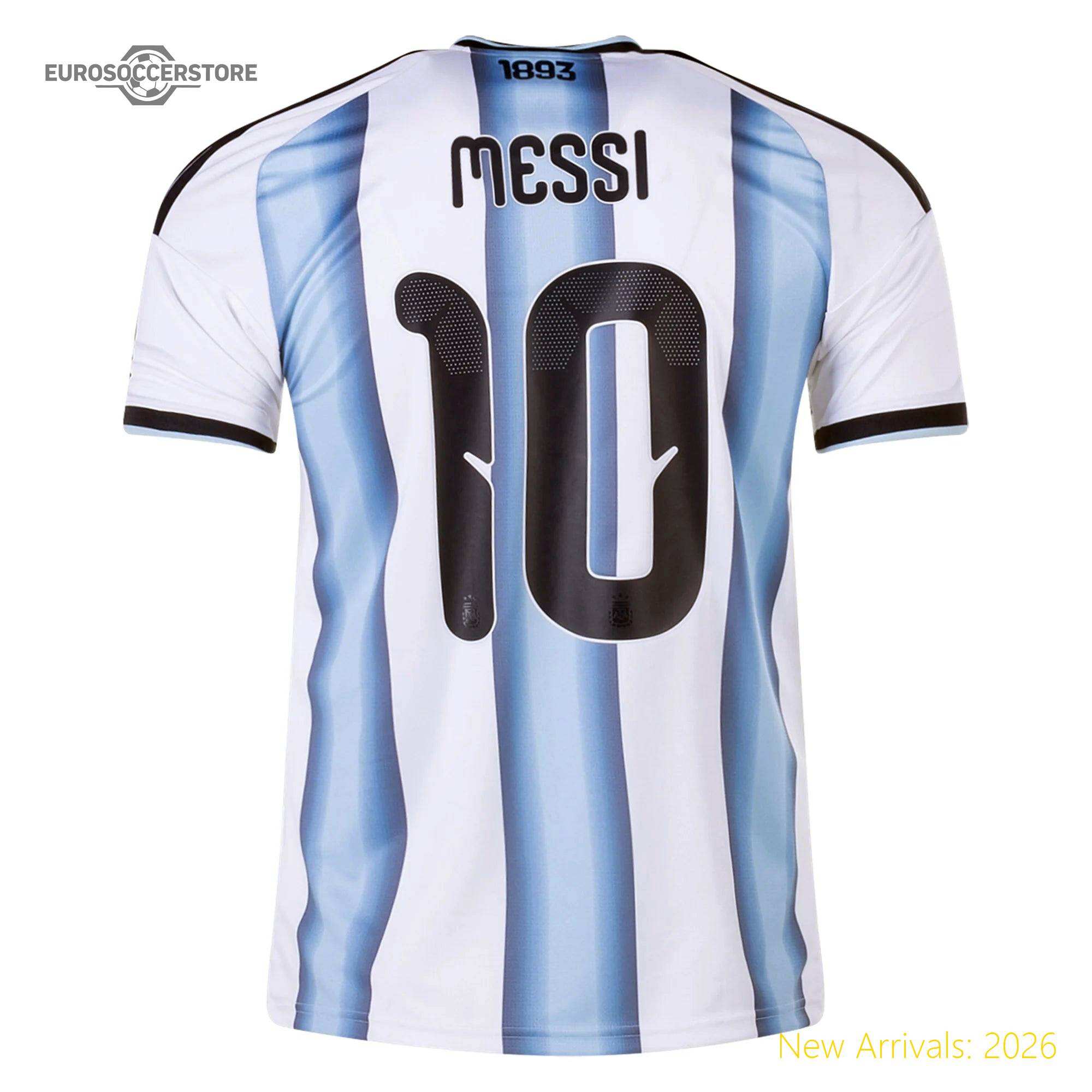 Fashionable Durable Arg Kids Iconic Player Home Jersey 2026