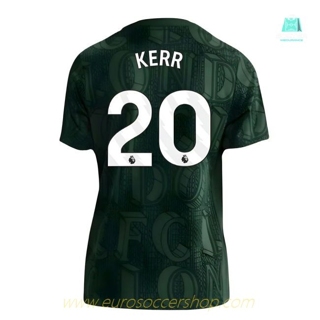 2025-2026 Chelsea Pre Match Shirt (Green) - Kids (Kerr 20)