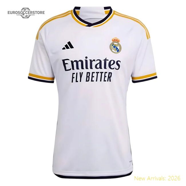 Match-ready Home Real Madrid Jersey 2023-2024 Flexible
