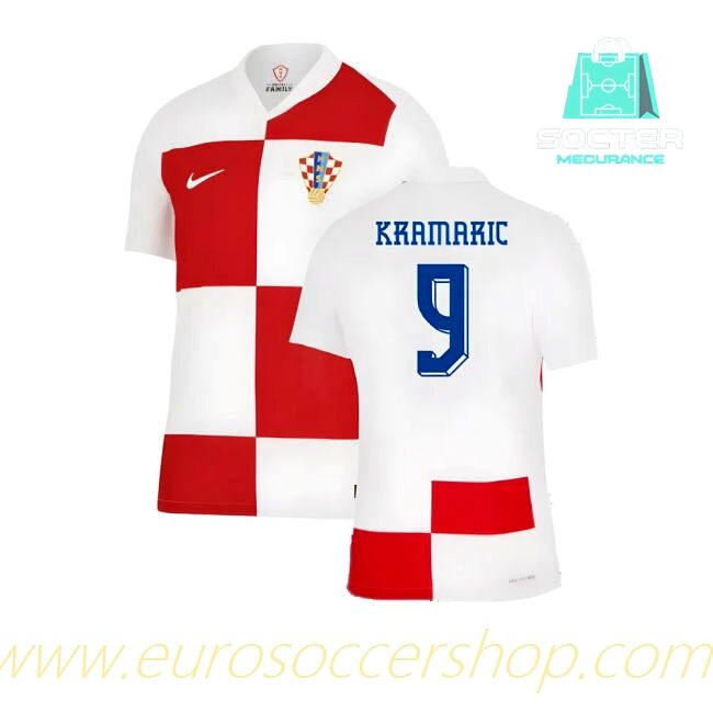 2024/25 Campaign High Quality Croatia Home Shirt (Kramaric 9)