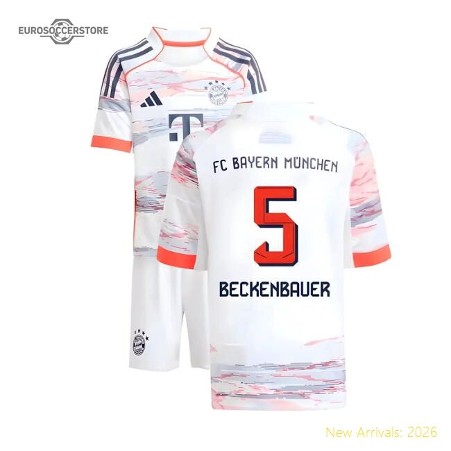 Premium 2025-2026 Bayern Munich Away Mini Kit (beckenbauer 5)