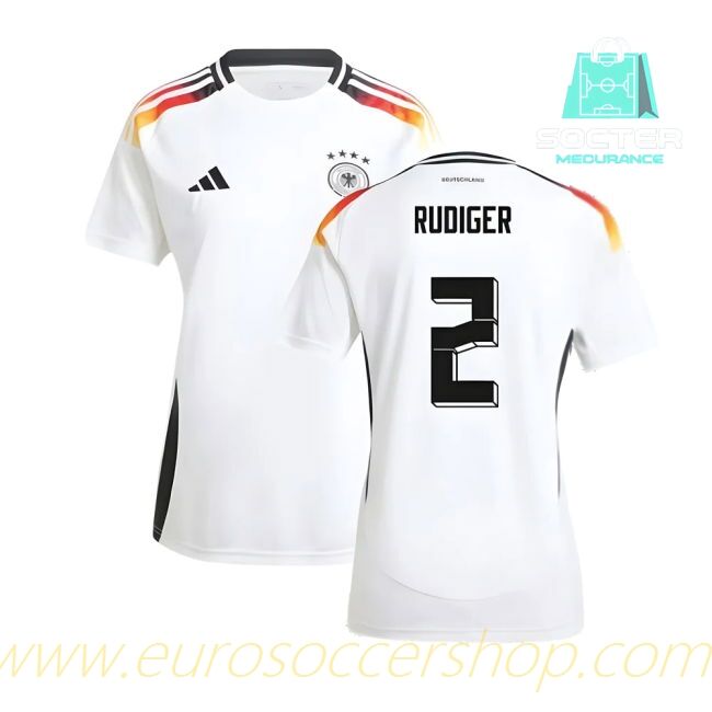 2024-2025 Season Germany High Quality Home Kit (Rudiger 2)